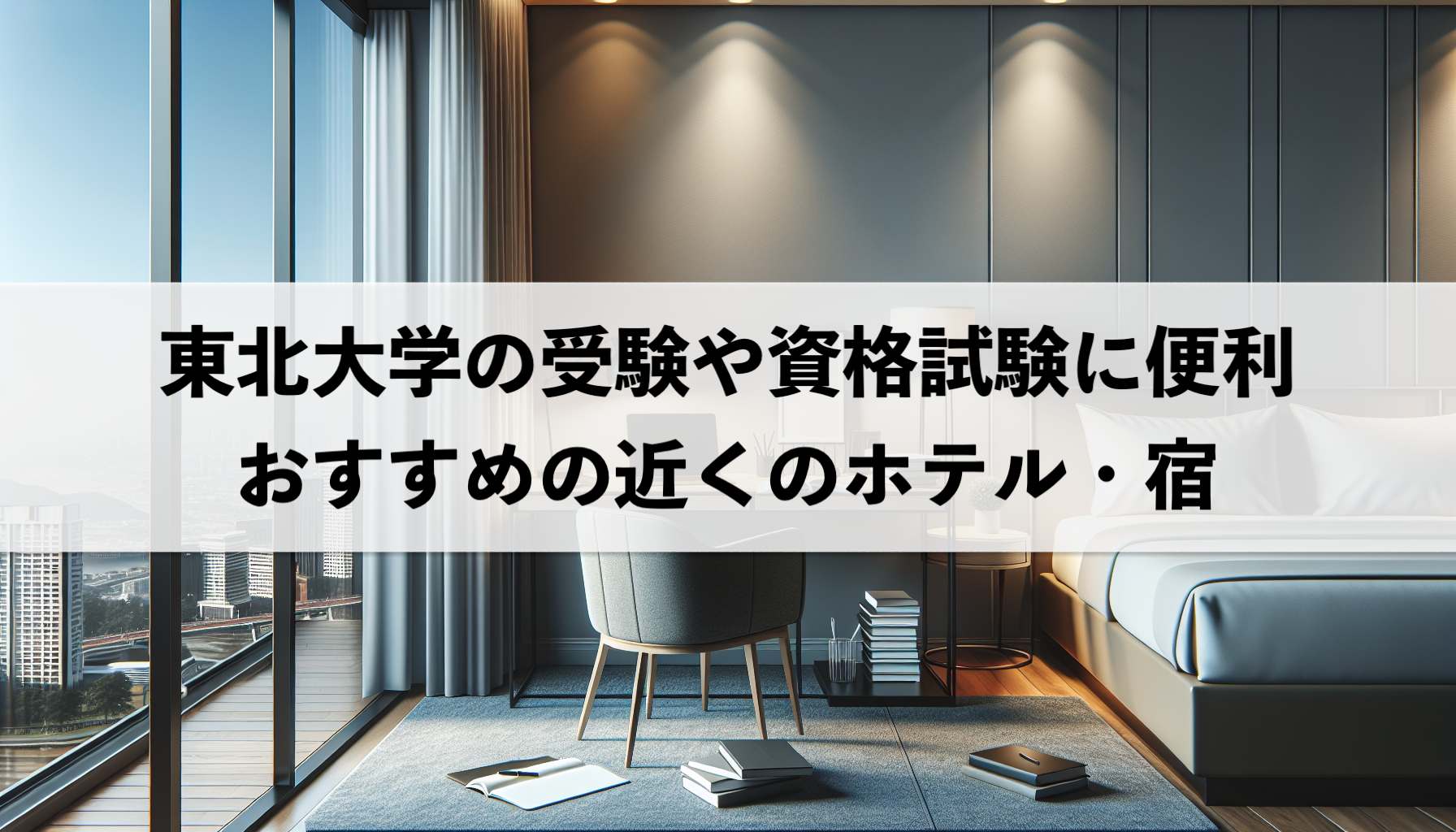 東北大学の受験・資格試験に便利な近くのおすすめホテル